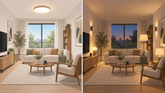 Heeft een woonkamer een plafondlamp nodig? Verlichting zonder hoofdlicht