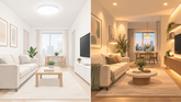 Lijkt een huis echt groter met meer licht? Zo beïnvloedt verlichting je gevoel van ruimte