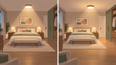 Waar plaats je de hoofdverlichting in de slaapkamer? Is boven het bed altijd logisch?