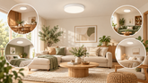 Witte plafondlamp: waarom een eenvoudig model vaak goed bij je interieur past