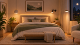 Wat als er geen bedlamp in de slaapkamer past? Praktische alternatieven