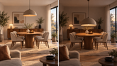 Hoe laag mag een hanglamp hangen zonder de kamer benauwd te maken?