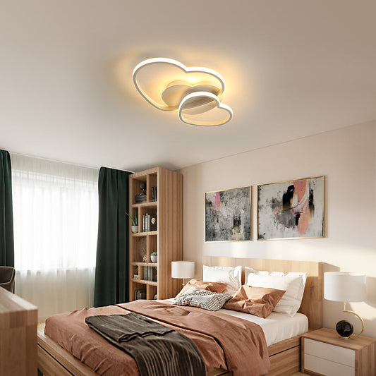 Illuminez votre intérieur avec le plafonnier LED moderne et dimmable en silice et aluminium