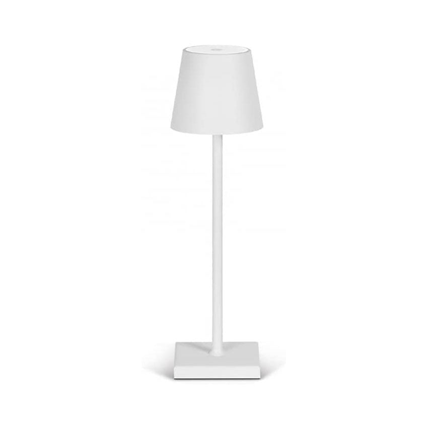 Lámpara de Mesa LED Inalámbrica, Lámpara Inalámbrica Recargable 3600 mAh, Controles Táctiles, H38cm, Luz Cálida 3000K, Lámpara de Mesa IP44 para Dormitorio, Comedor, Terraza