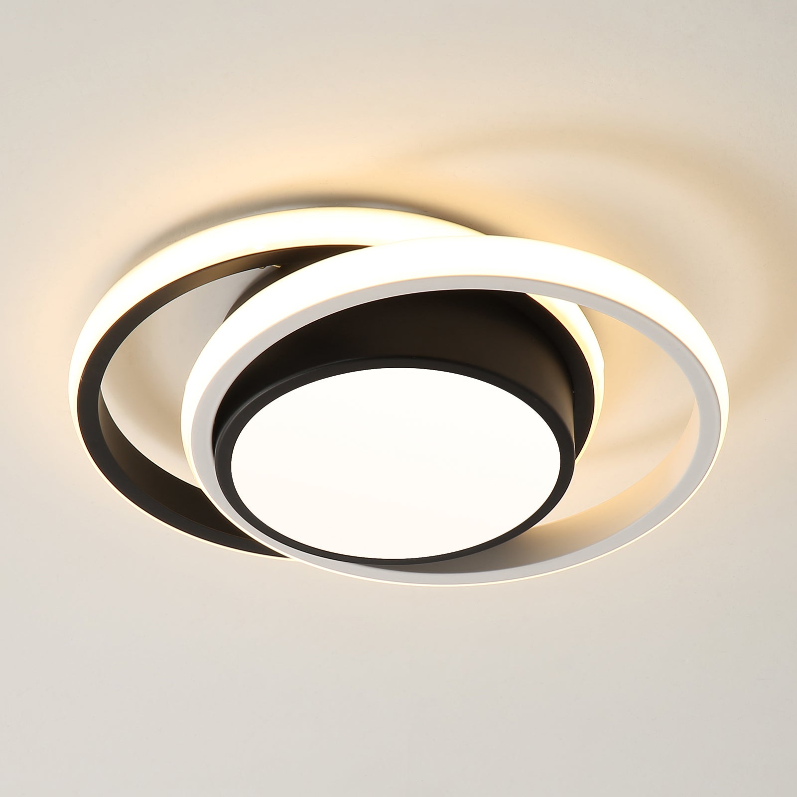 Plafonnier LED rond, Lampe de Plafond moderne 32W