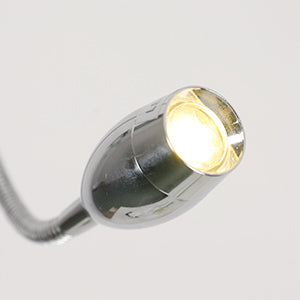 Bedlampje, LED-wandlamp Leeslamp Slaapkamer Zwenkarmhouder E27 Wandnachtlampje (exclusief lampen)