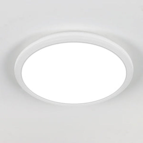Dimbare LED-plafondlamp, badkamerplafondlamp IP54, 24W 3100LM, 2700-6500K RGB waterdichte moderne plafondlamp met afstandsbediening voor woonkamer, slaapkamer (Ø28cm)