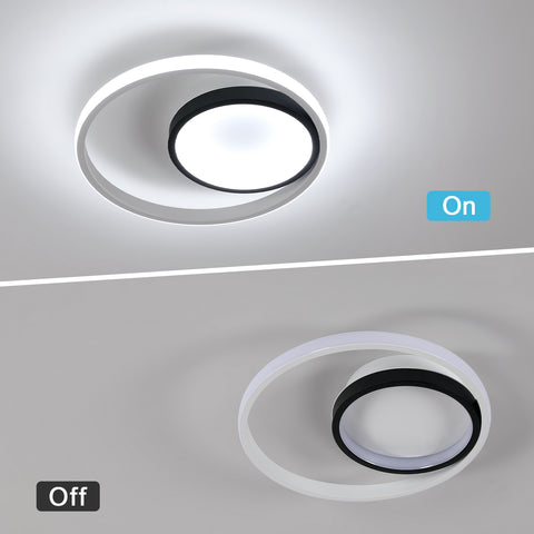 Ronde aluminium LED plafondlamp, 30W 6500K plafondlamp
