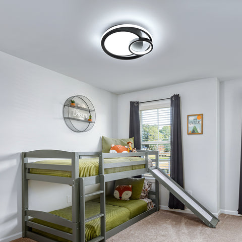 Moderne LED-plafondlamp van 36 W, 80% energiebesparing, trillingsvrij, strak ontwerp met doorschijnende acryl lampenkap, ideaal voor woonkamer en badkamer
