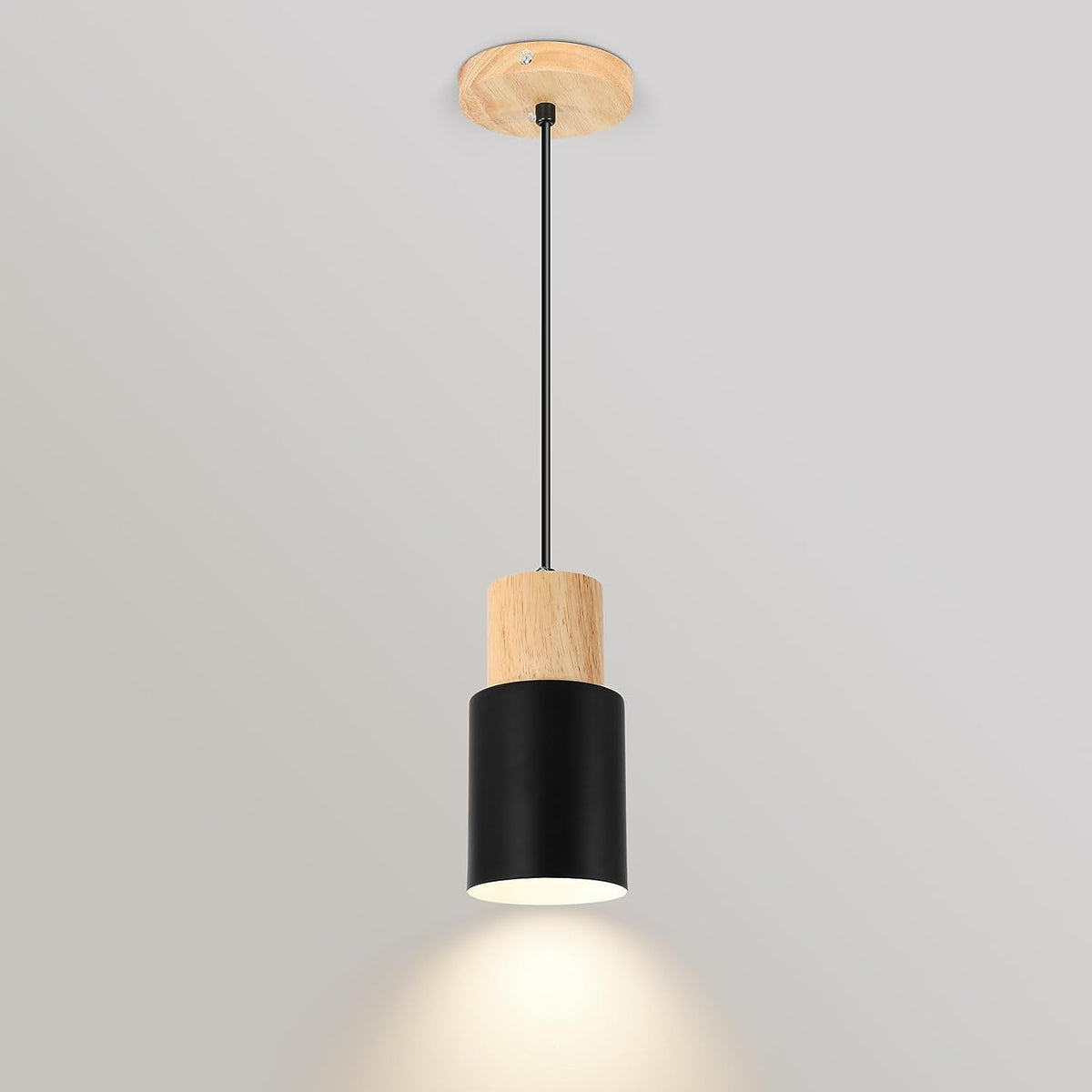 Suspension Luminaire Vintage, Luminaire Plafonnier Industriel E27