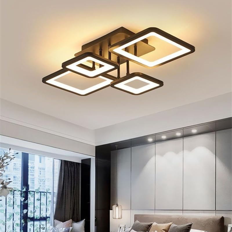 Mckalen Led-plafondlamp, dimbaar, 48 W, 5400 lm, moderne led Mckalen Led-plafondlamp, dimbaar, 48 W, 5400 lm, moderne led