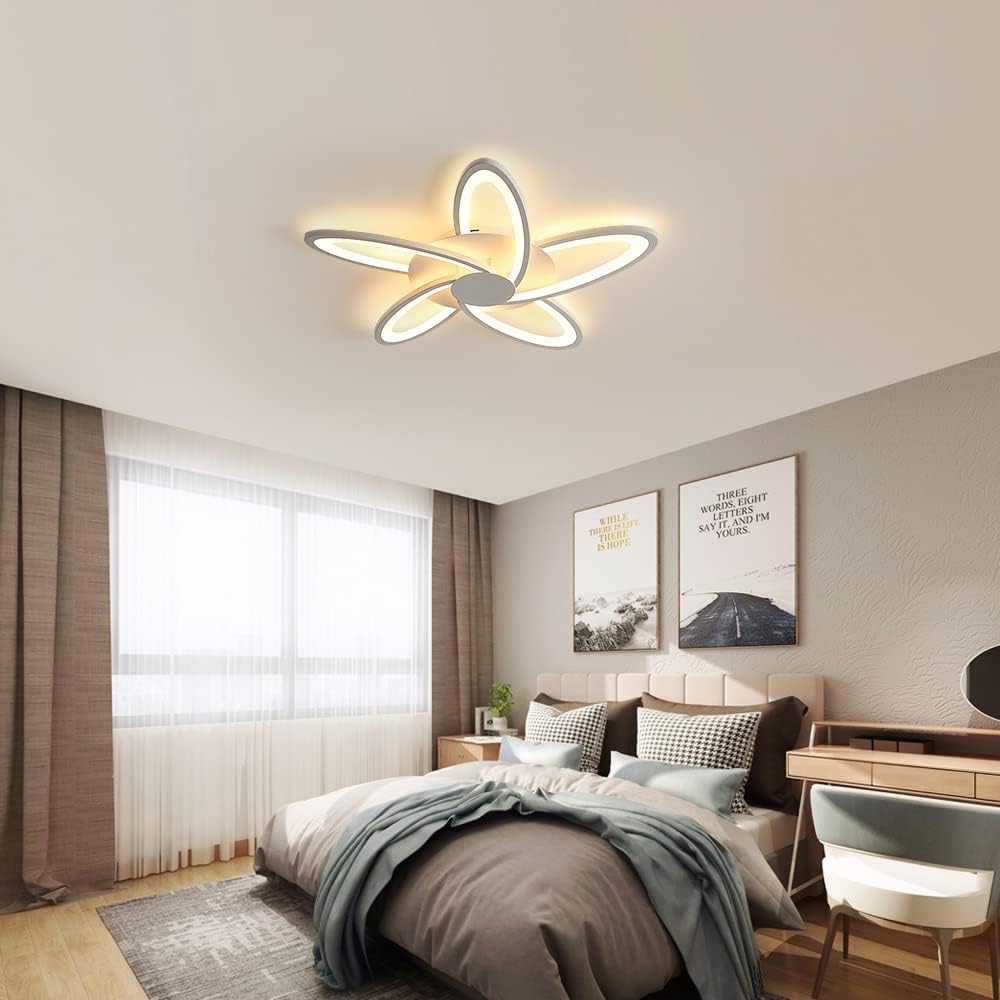 Plafonnier Led Dimmable Avec Télécommande 30W 