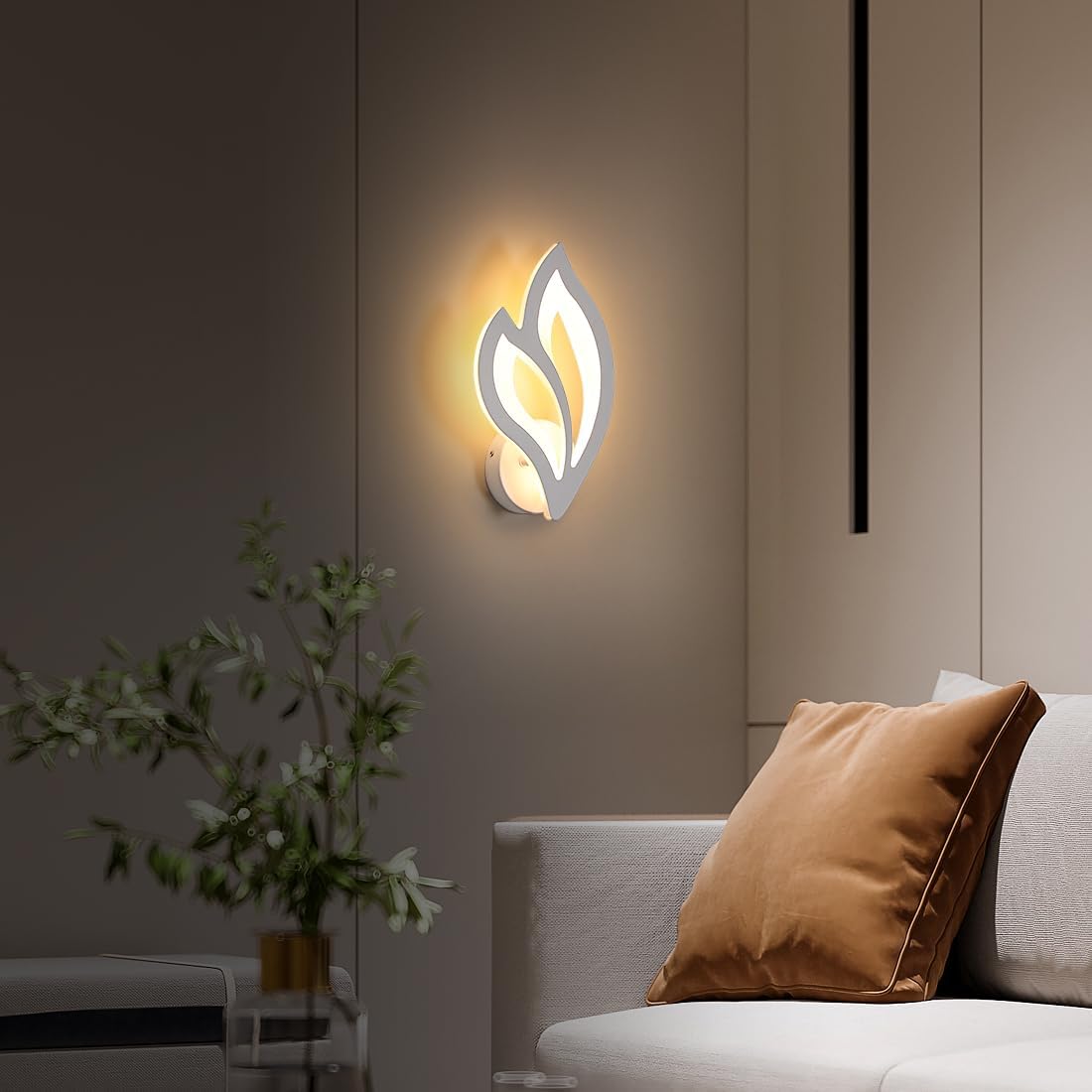 Applique Murale LED Interieur, 13W 1500LM Créatifs Moderne Lampe Murale