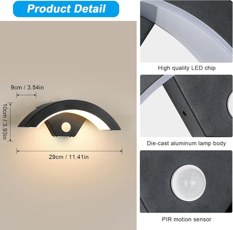 24W LED Buitenwandlamp