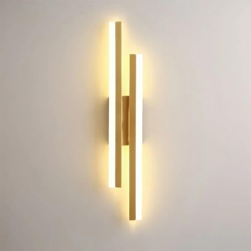 Moderne Gouden LED Wandlamp 16W 3 Lichtkleuren 1800LM