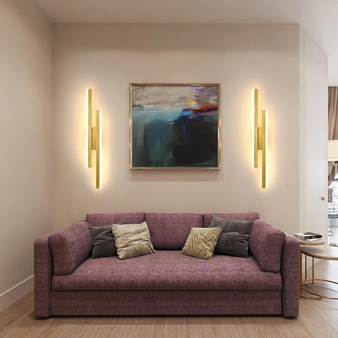 Moderne Gouden LED Wandlamp 16W 3 Lichtkleuren 1800LM