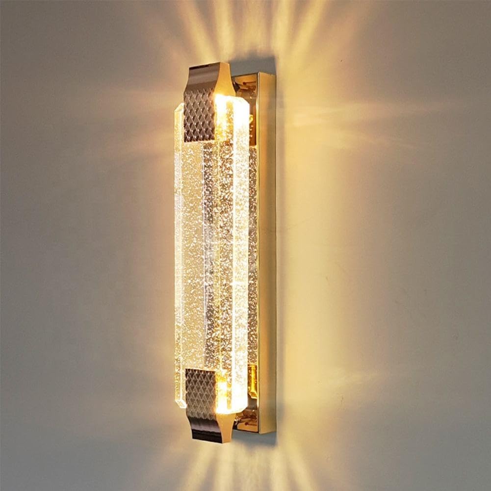 LED Wandlamp Crystal Gold 12W