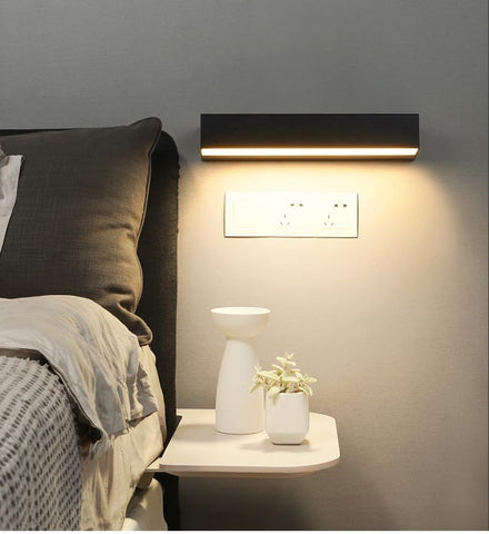 Moderne LED Buitenwandlamp 16W Zwart IP65 3000K