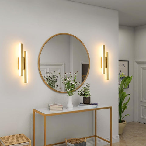 Moderne LED Wandlamp Goud – Lineair Design