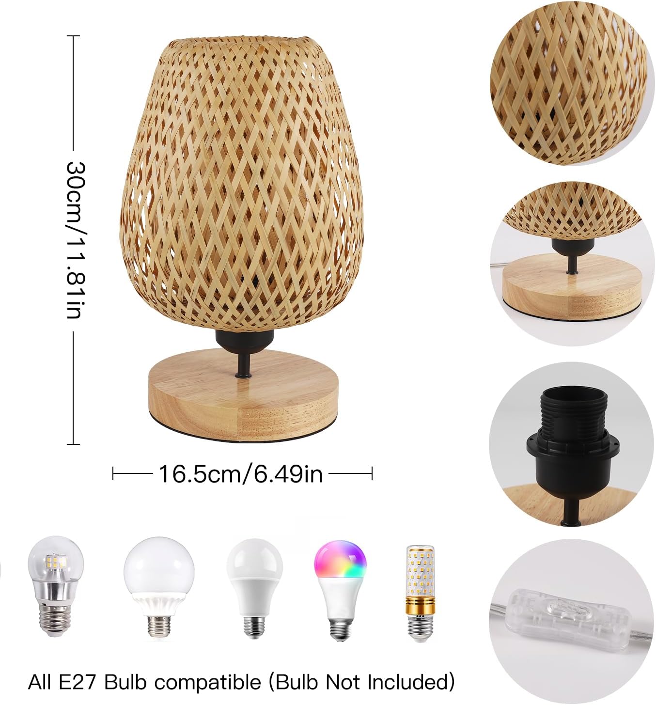 Natuurlijke Bamboelamp – Zen Licht