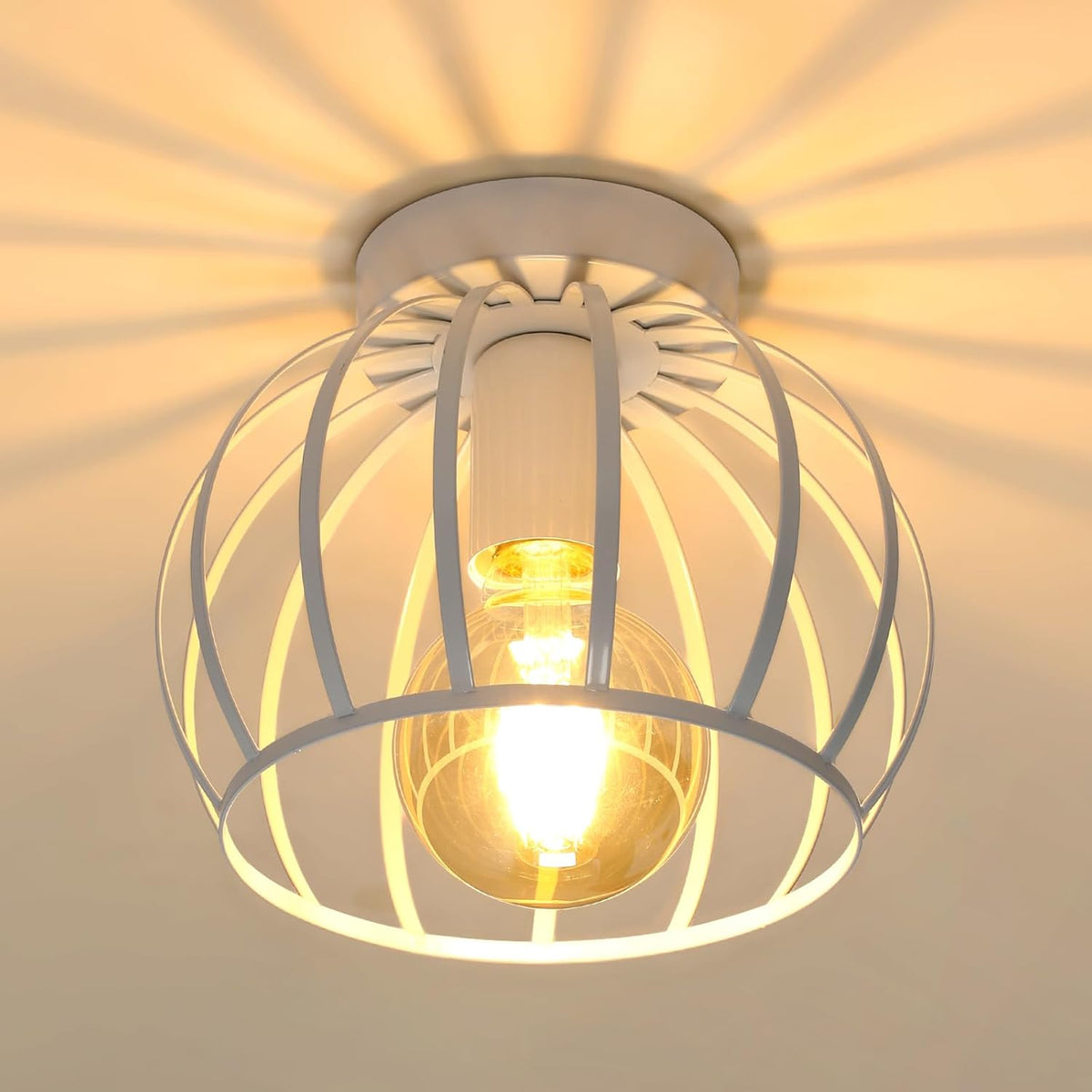 Vintage Industriële Plafondlamp