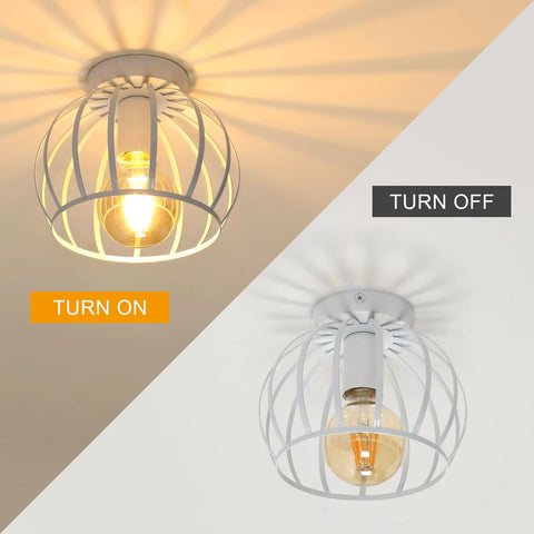 Vintage Industriële Plafondlamp