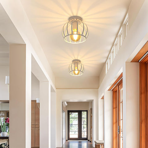 Vintage Industriële Plafondlamp