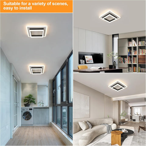 Vierkante LED Plafondlamp 4500K