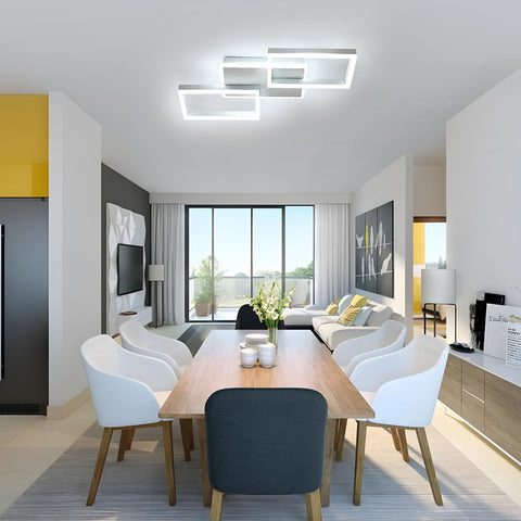 Moderne Vierkante LED Plafondlamp 46W