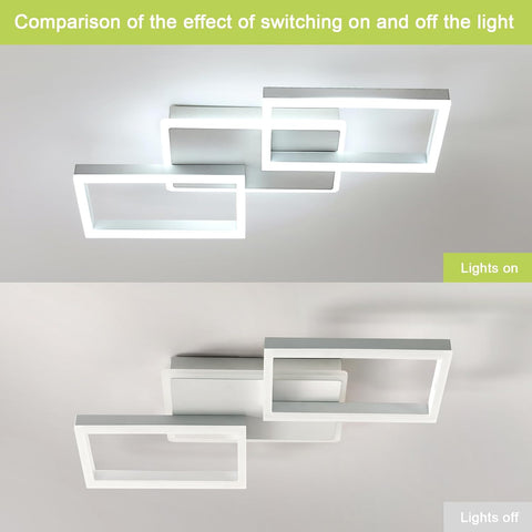Moderne Vierkante LED Plafondlamp 46W