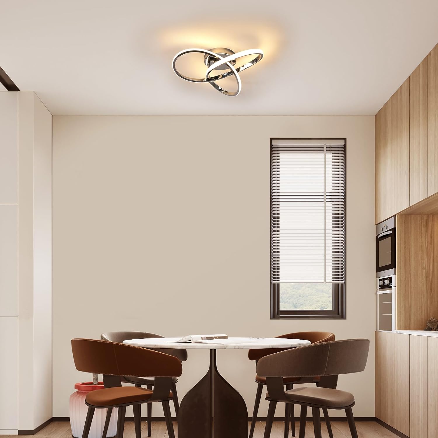 Creatieve LED Plafondlamp in Bloemvorm