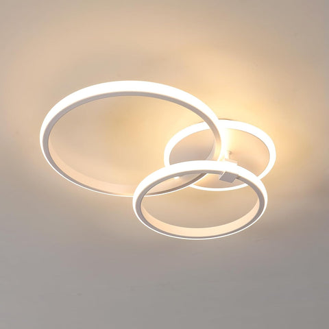 Moderne LED Plafondlamp 42W Rond Warm Wit