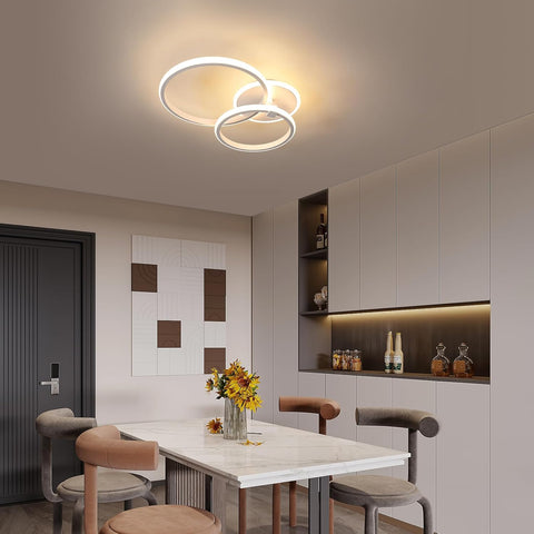 Moderne LED Plafondlamp 42W Rond Warm Wit
