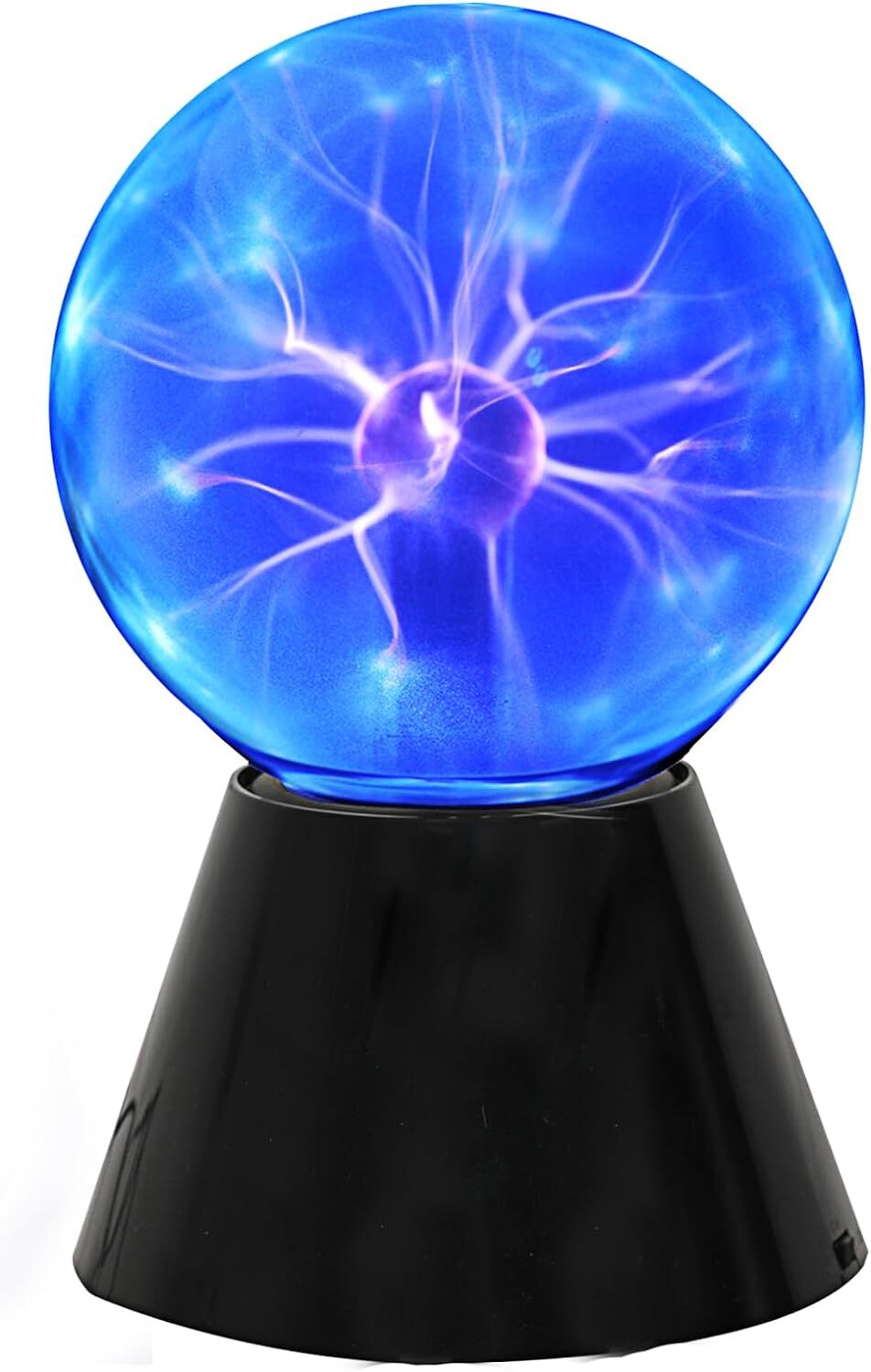 13CM plasmaballicht, 5 inch bollamp, blauwe magische lamp aanraak- en geluidsbediening, kerstcadeaus, feestdecoraties