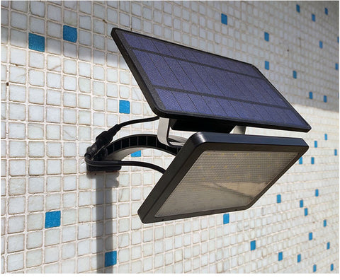 Solarlicht buiten bewegingssensor LED-wandlamp koel wit 6000K voor binnenplaats tuin gang terras dicht bij muur pad patio villa