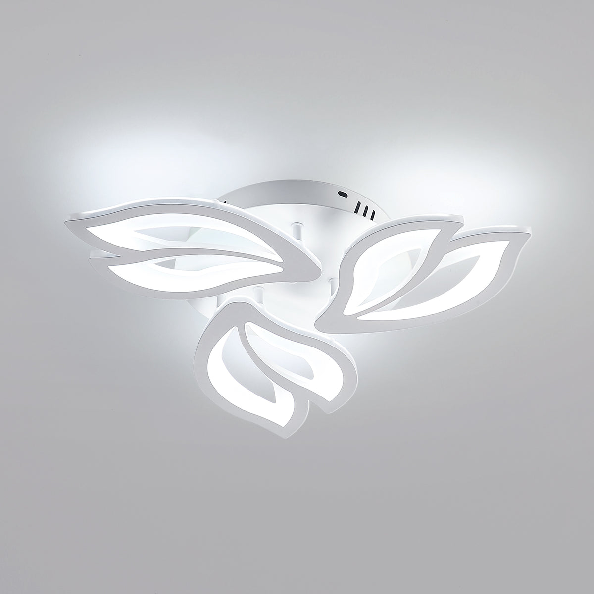 Plafonnier LED, 45W Lampe de Plafond, Lustre LED Modernes 4500LM