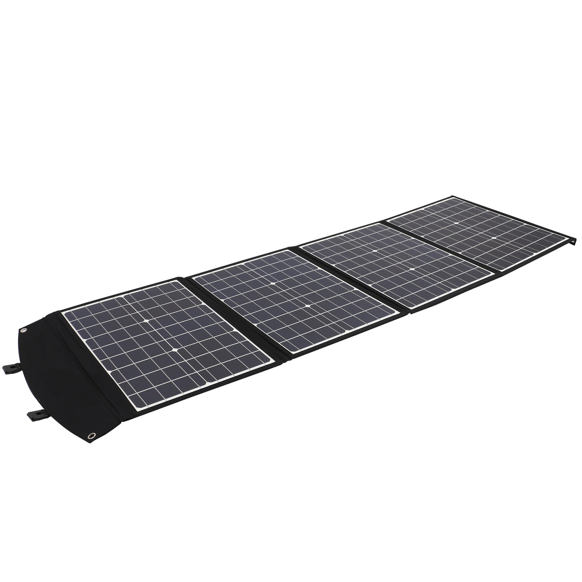 Panneau solaire 120W - Puissance monocristalline, 3 interfaces, sortie DC 19V/6.31A, USB QC3.0 24W et Type-C PD45W