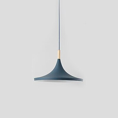 Hanglamp Houten Kroonluchter E27 Basis Voor Woonkamer Slaapkamer Eetkamer Kantoor Bar Café Blauw