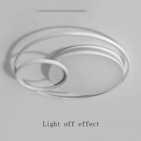 LED-plafondlamp, 50W 5600lm plafondlamp, moderne LED-plafondlamp voor slaapkamer woonkamer hal kantoor badkamer keuken dimbaar 3000K-6500K