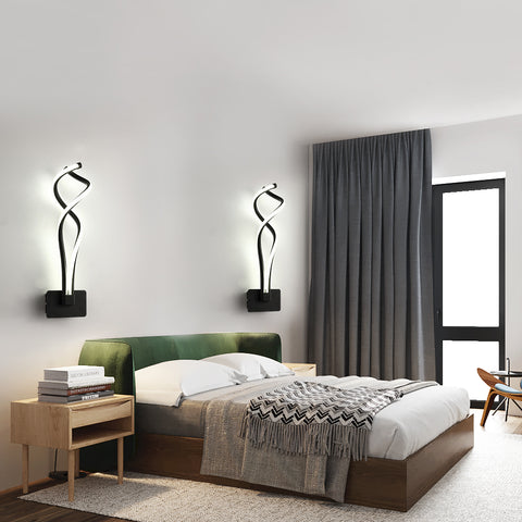 LED-wandlamp, 13W nachtkastje, aluminium wandlamp voor slaapkamer, woonkamer, trap, gang