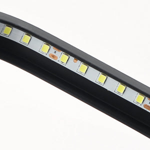 Led-plafondlamp, moderne rechthoekige metalen acryl plafondlamp 32W kroonluchter plafondlamp, dia 24CM kantoorplafondlamp voor slaapkamer, woonkamer, eetkamer, hal zwart