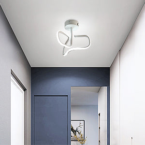 16W led-plafondlamp, moderne creatieve metalen acryl design plafondlamp aluminium, 6000K witte plafondlamp, moderne led-plafondlamp voor woonkamer, slaapkamer, keuken