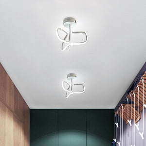 16W led-plafondlamp, moderne creatieve metalen acryl design plafondlamp aluminium, 6000K witte plafondlamp, moderne led-plafondlamp voor woonkamer, slaapkamer, keuken