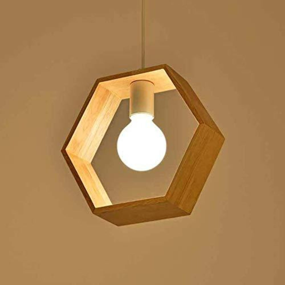 Suspension Bois Luminaire, Industrielle Bois Plafonnier, Suspensions Plafonniers Luminaire