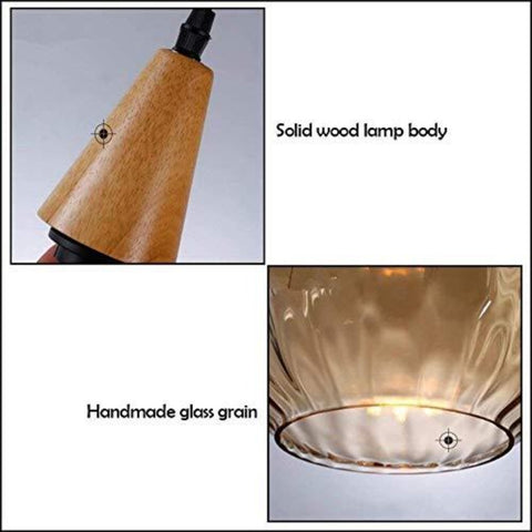 Moderne kroonluchters hanglamp, E27 in hoogte verstelbare retro kroonluchter, druppelvorm, glazen lampenkap, plafondlamp