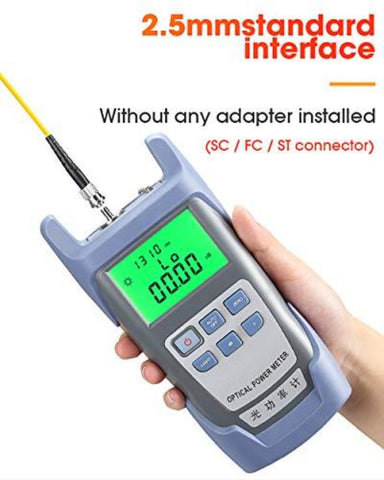 FTTH Optische Vezelfotometer Optische Kabeltester Optische vezeltester -70 dBm tot +10 dBm