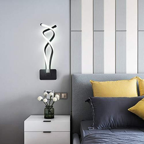 LED-wandlamp, 13W nachtkastje, aluminium wandlamp voor slaapkamer, woonkamer, trap, gang