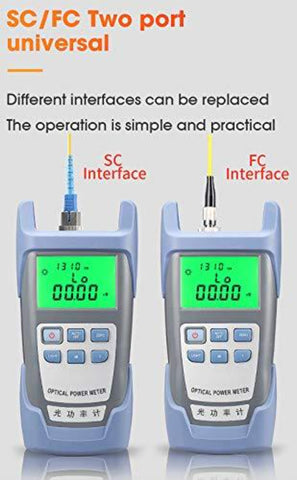 FTTH Optische Vezelfotometer Optische Kabeltester Optische vezeltester -70 dBm tot +10 dBm