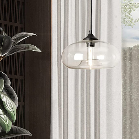 Hanglamp Plafond Vintage Industriële Kroonluchter E27 Kroonluchters Lichtlamp Kleurrijke Plafondverlichting (Transparant) Zonder Lampen