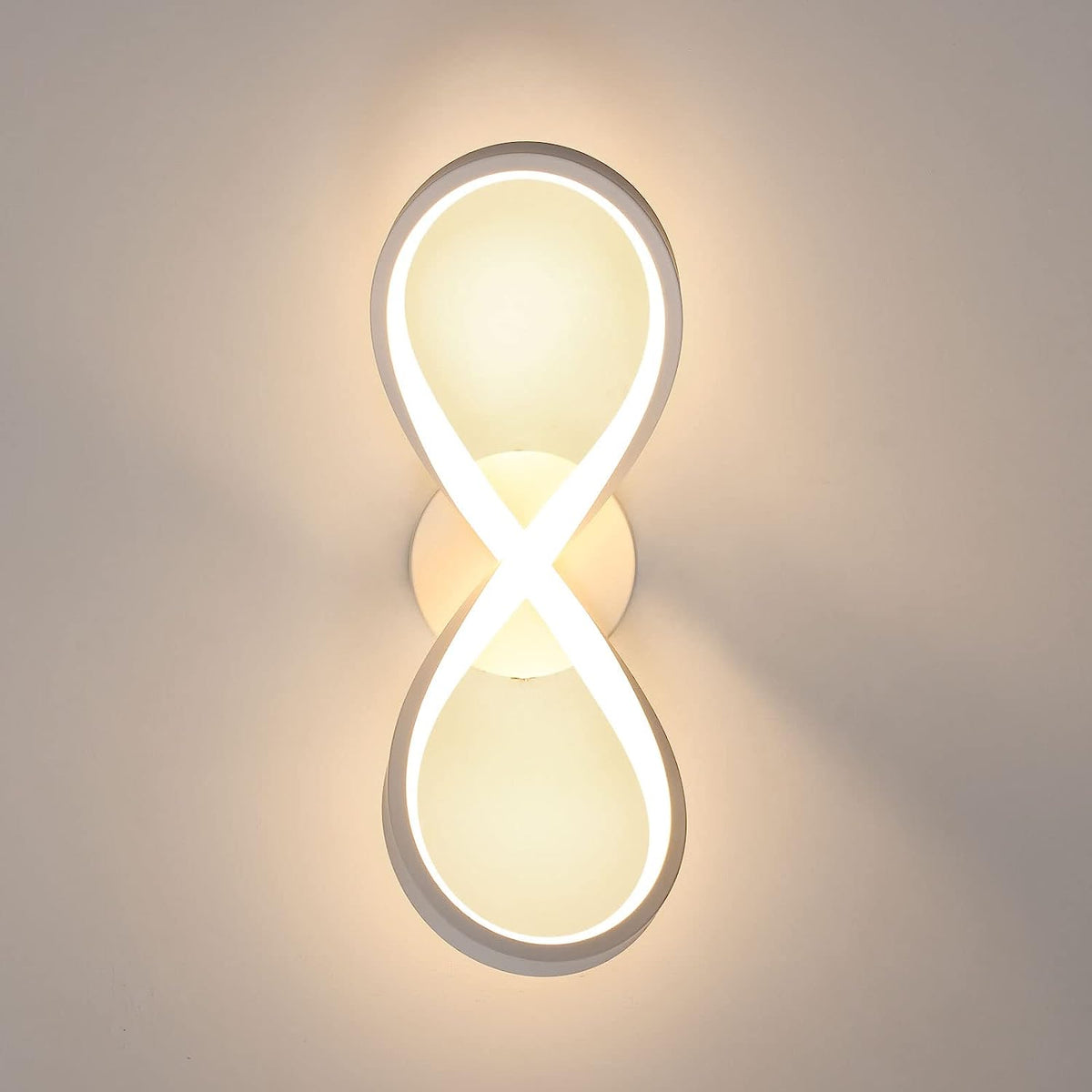 Modern design LED-plafondlamp Warm Wit 3000K Plafondlamp voor Woonkamer Slaapkamer Eetkamer Kantoor Wit